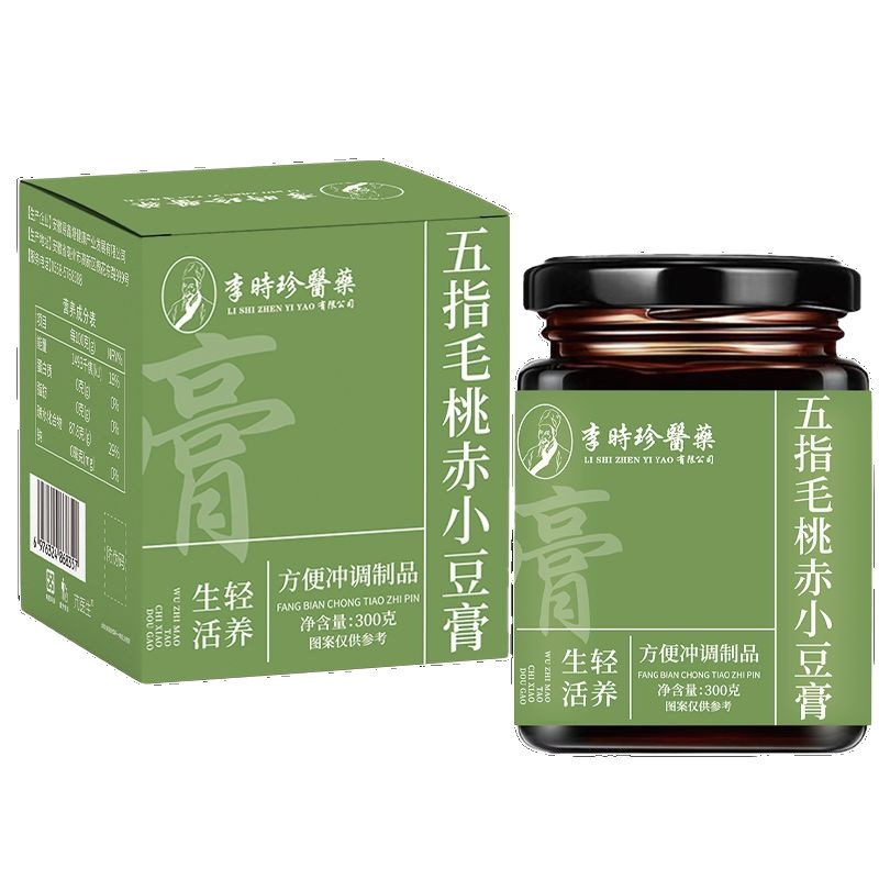 Wuzhimaotao Chixiaodou Herbal Paste Concentrate 300g Convenient Drink Mix key features