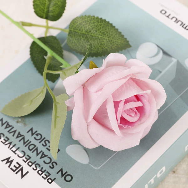Small diamond rose (pink) single
