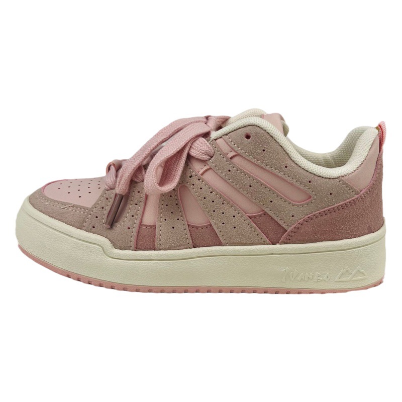 Estilo coreano estudiante versátil zapatillas de deporte de las mujeres nuevo bajo-top deportes zapatos de lona casuales zapatos de mujer estilo de Hong Kong transpirable zapatos de moda plana