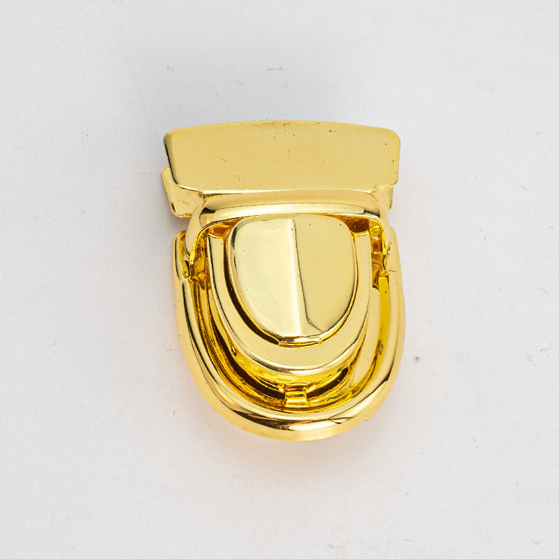 Cerradura de metal de moda, pasador, cerradura de equipaje, cerradura de librería, cerradura de cuero, cerradura de teléfono móvil, cerradura de pico de pato, hebilla de metal