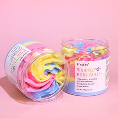 クロスボーダーwhipped body butter三色アイスクリーム花ボディバタークリーム