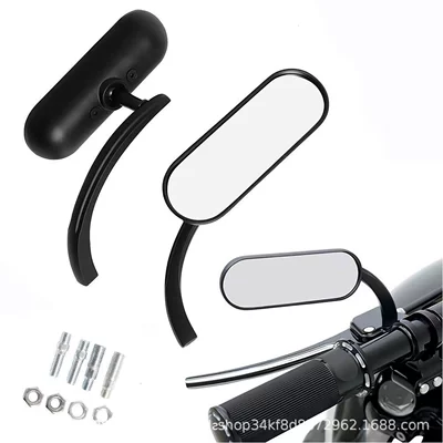 Cool Black Electroplated Reflector – Motorcycle rearview mirror