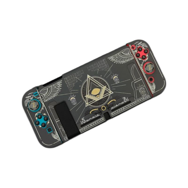 Чехол защитный для Nintendo Switch NSSWITCH, цветная оболочка с впрыском топлива, сенсорная рукоять, защитная крышка