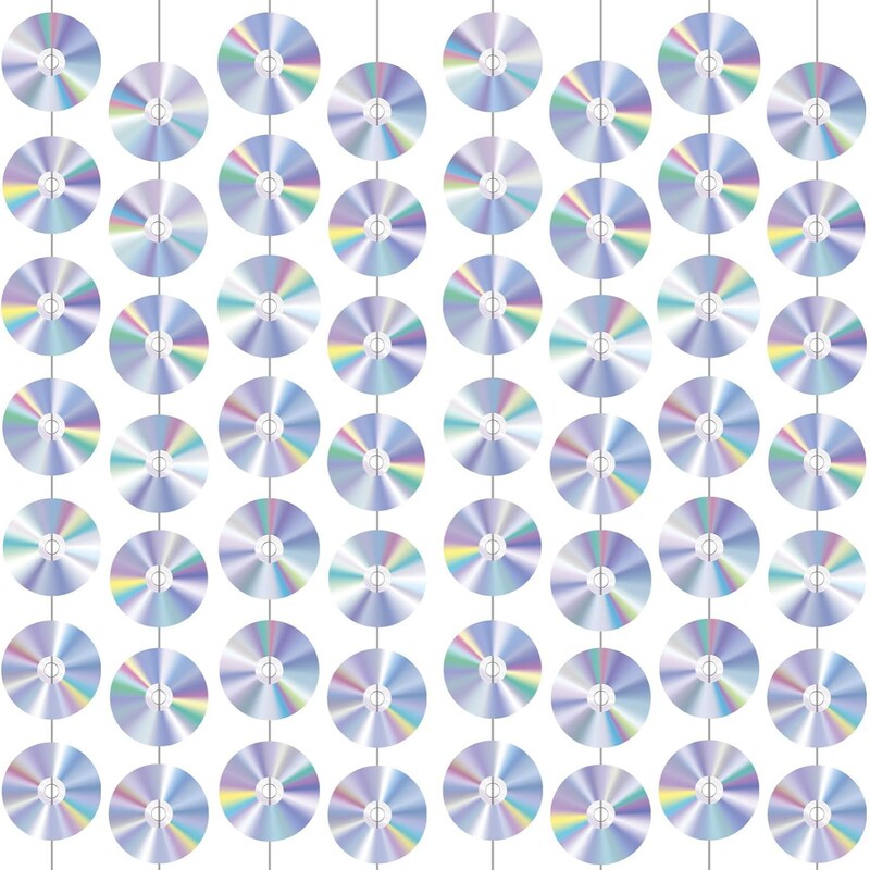 Cd Disco Paper Cut-Out Hanging Swirl Ceiling Decoration Early 2000S Music Record Decoration Cd Disco Paper Cut-Out Hanging Swirl Ceiling Decoration Early 2000S Music Record Decoration
