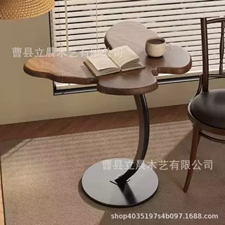 复古小茶几家用客厅小茶几卧室床头茶几家用桌子蝴蝶落地休闲茶几
