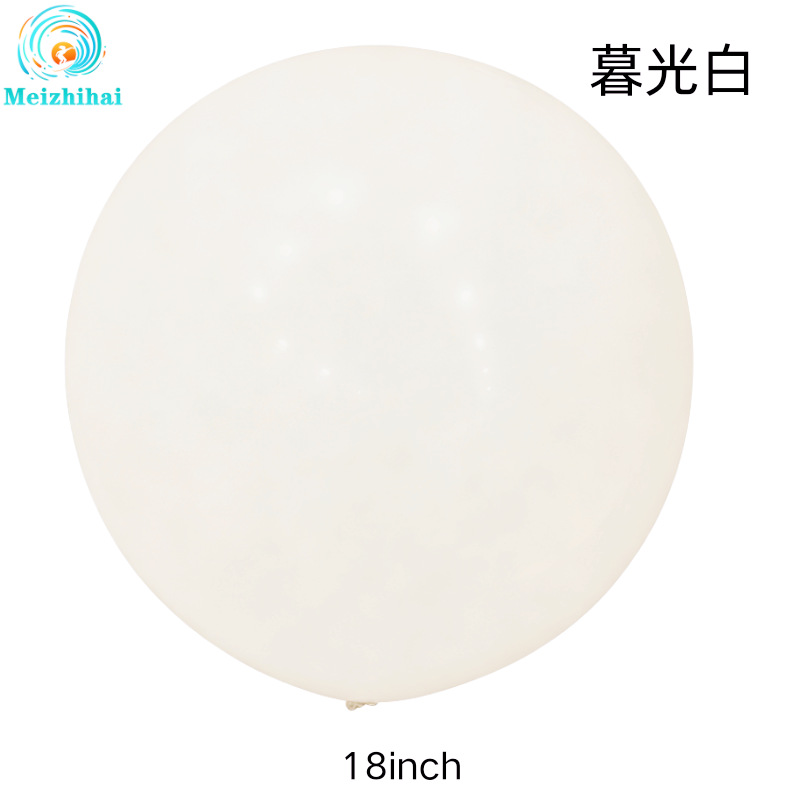 Globo de látex de 18 pulgadas, decoración de bodas, decoración de cumpleaños, juego de suministros de apertura de globos, globos de boda al por mayor personalizados