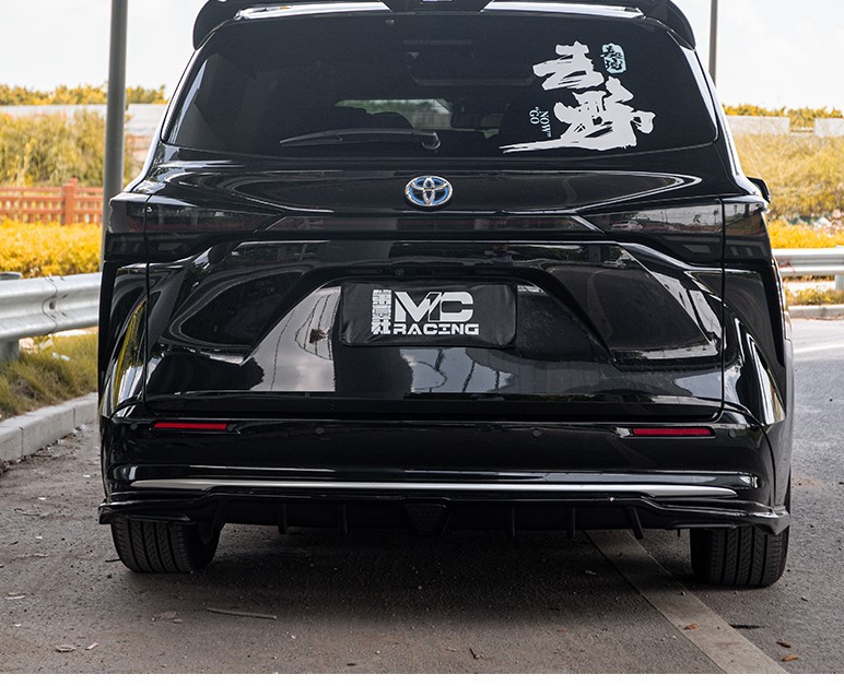 Applicable to 21-24 Toyota Senna tail modification Grevia fixed wing MC tail top wing Senna punch-free