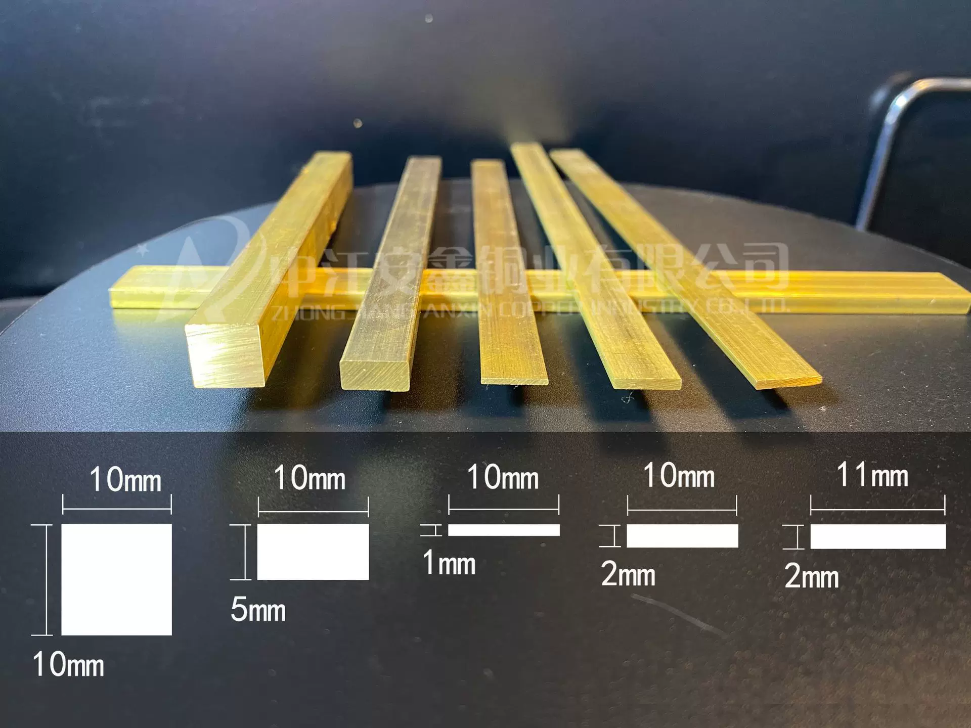 大理石镶嵌扁铜条 方形 水磨石实心铜条 装饰 定制