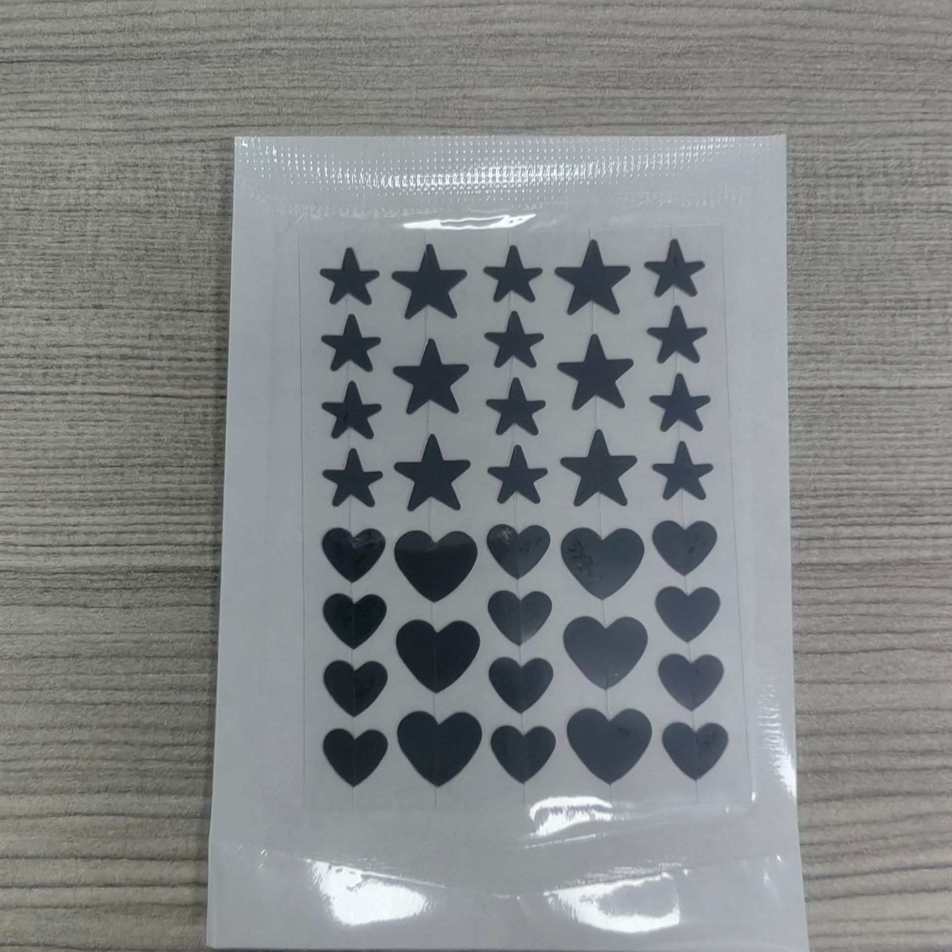 블랙 하트 스타 스타일 36캡슐/개