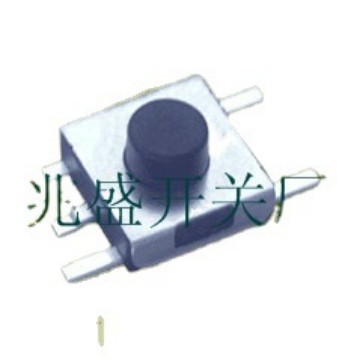 迷你轻触开关6.2*6.2MM/小型按钮开关6*6/按键开关五脚贴片式
