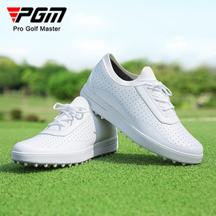 Pgm Cross-Border Specializes in Women's Golf Shoes, Breathable Shoes, Fly-Knit Sock Shoes, Casual Sports White Shoes