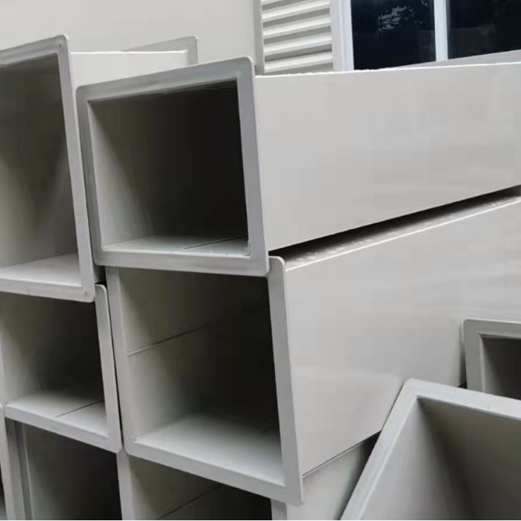 厂家供应 PP通风管道 PP废气管道 PP塑料风管 PP通风管道加工