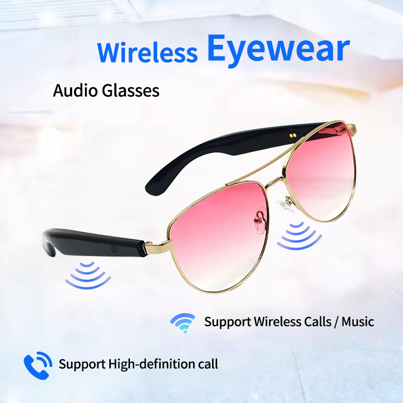 GT31 AI Smart Bluetooth Glasses with Voice Assistant Sunglasses for Music Playback And Calls New_voghion.com