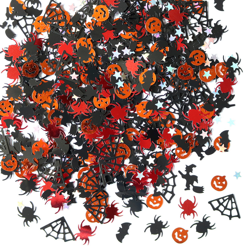 Halloween Decoration Pvc Sequin Skull Pumpkin Ghost Bat Spider Desktop Decoration Confetti Wholesale Halloween Decoration Pvc Sequin Skull Pumpkin Ghost Bat Spider Desktop Decoration Confetti Wholesale
