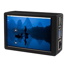 ��ݮ���@ʾ��3.5��LCD����|��������/ABS�⚤Һ���������⚤