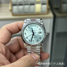 劳家力士中东日志系列男士机械表全自动防水黑水鬼机械表一件代发
