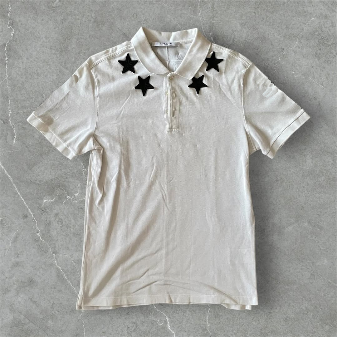 Cross-Border New Letter Stitching Short-Sleeved Men's High Street Fashion Brand Casual Short-Sleeved
