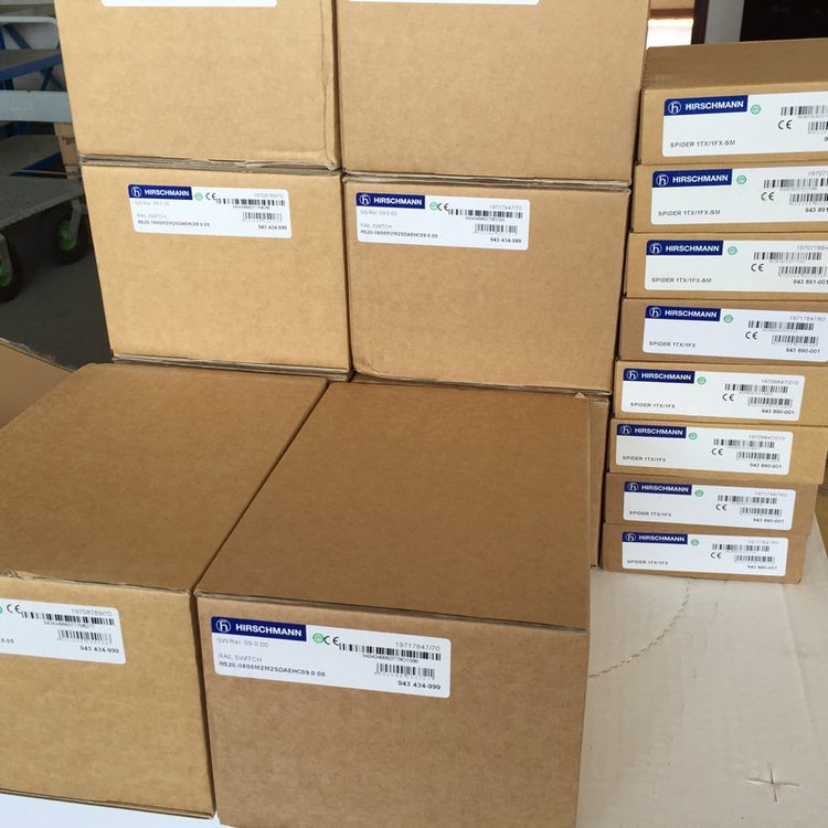 赫斯曼hirschmann交换机RSB20-0900M2TTSAABHH导轨式安装