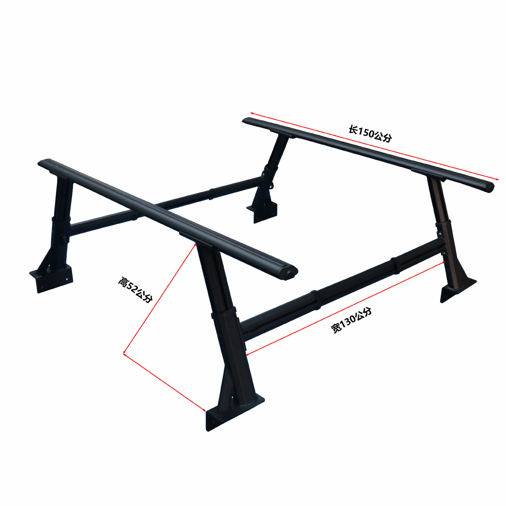 Retractable Gantry for Leather Cartoon Aluminum Alloy Off-Road Outdoor Extended Large-Capacity Gantry Car Luggage Rack