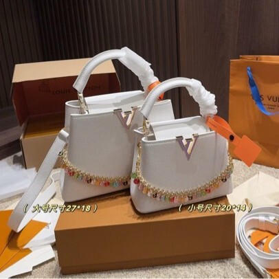 2026 New Model Cross-Border L Luxury Handbag Capucines with Leather Chain, Complete Set, Exclusively for Foreign Trade Wholesale 2026 New Model Cross-Border L Luxury Handbag Capucines with Leather Chain, Complete Set, Exclusively for Foreign Trade Wholesale