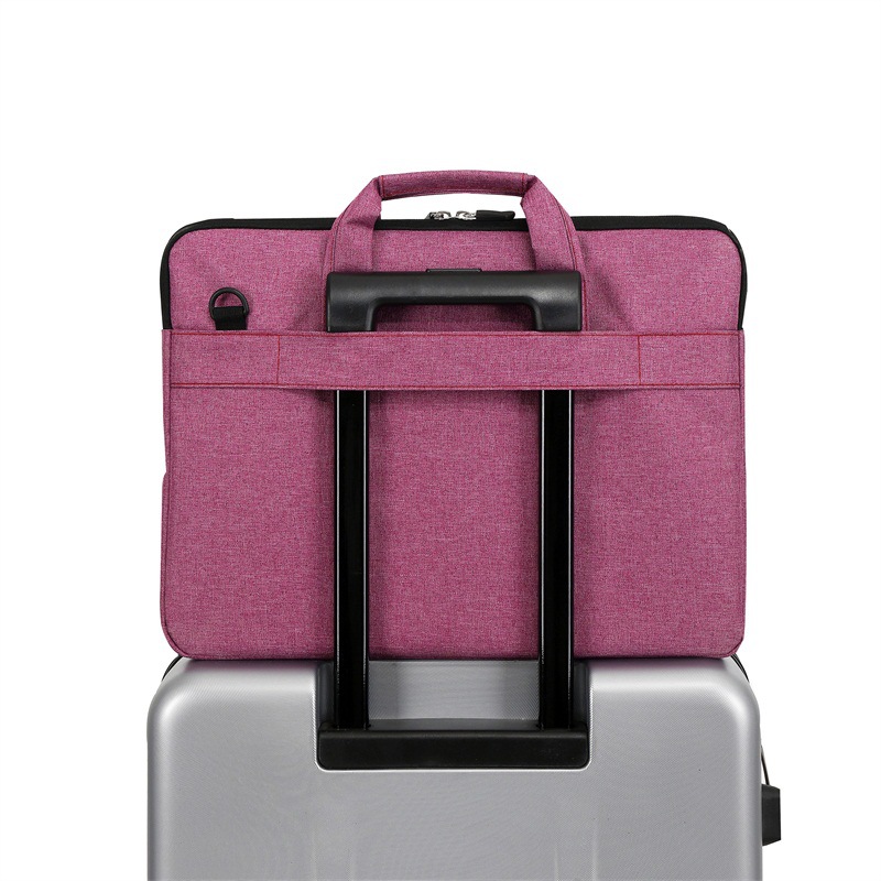 Bolsa de computadora de viaje de negocios Oxford tela resistente al desgaste portátil simple portable