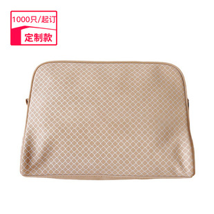 Factory printable LOGO tablet business computer bag portable honeycomb fabric storage bag protective sleeve liner bag