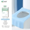 Disposable blue toilet, 10 pieces