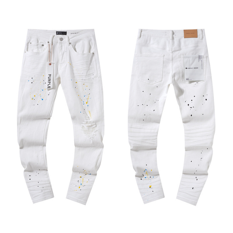 Marca de moda para hombres y mujeres 2025 nuevo verano nuevo estilo pantalones cortos de mezclilla de diamantes calientes rotos pantalones cortos retro de calle de todo fósforo rectos