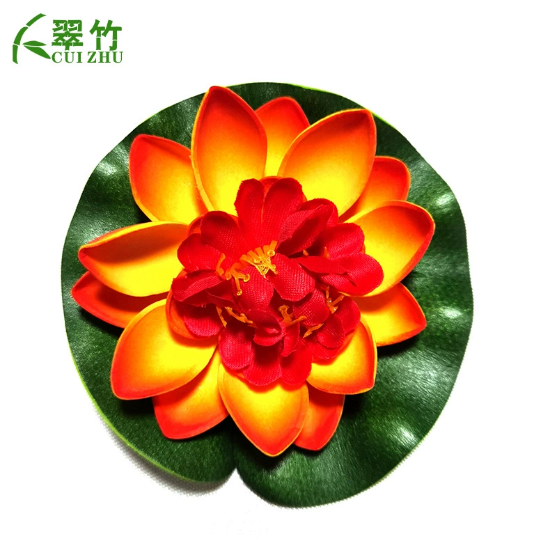 (Cross-border trading), artificial lotuses, aquarium, pond decor, photo shoot props