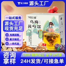 乌梅荷叶饮 升级版乌梅汤2.0免煮代用茶酸梅汤原材料包乌梅荷叶饮