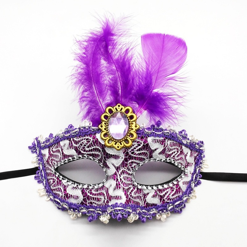 Amazon máscaras de carnaval transfronterizas máscaras de princesa máscaras de maquillaje suministros de baile al por mayor