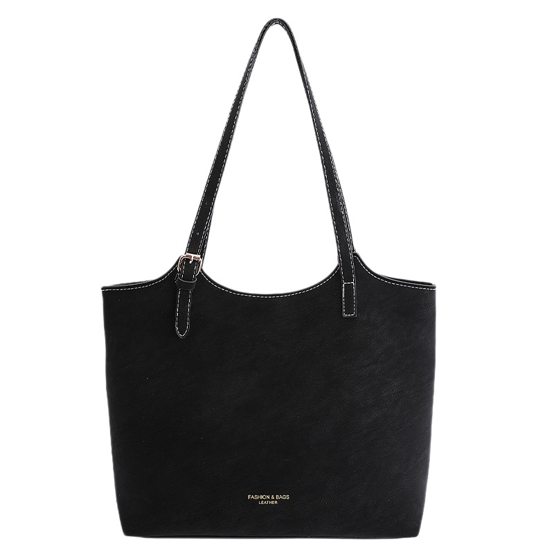 Bolsa de gran capacidad para mujeres 2026 nueva moda bolso de hombro de mujer alta textura versátil bolso de mujer de viaje mate