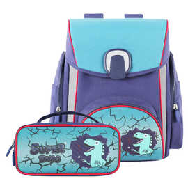 1-3年级卡通可爱小恐龙背包 儿童双肩包 防走失包小学生新款书包
