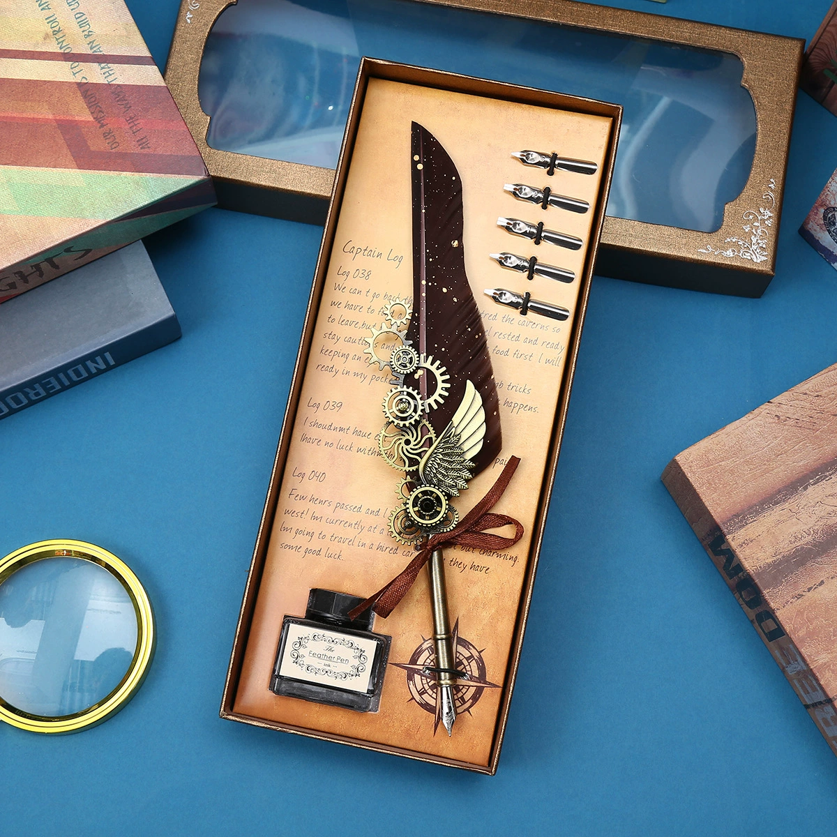 Writing brush, gift pen, Birthday gift, high-quality style, creative gift