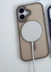 大孔金盾磁吸手机壳适用于苹果iphone17promax磨砂防摔15/11/12|undefined