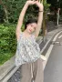 碎花别致夏季外穿背心