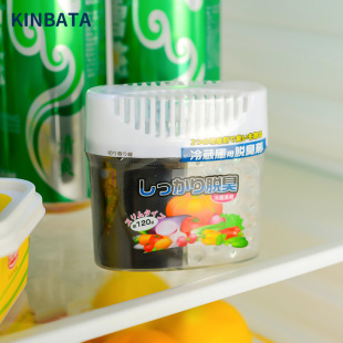 Japan kinbata refrigerator deodorant household preservation air purification ozone deodorant refrigerator deodorant box