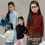 后背高领女童品质打底衫