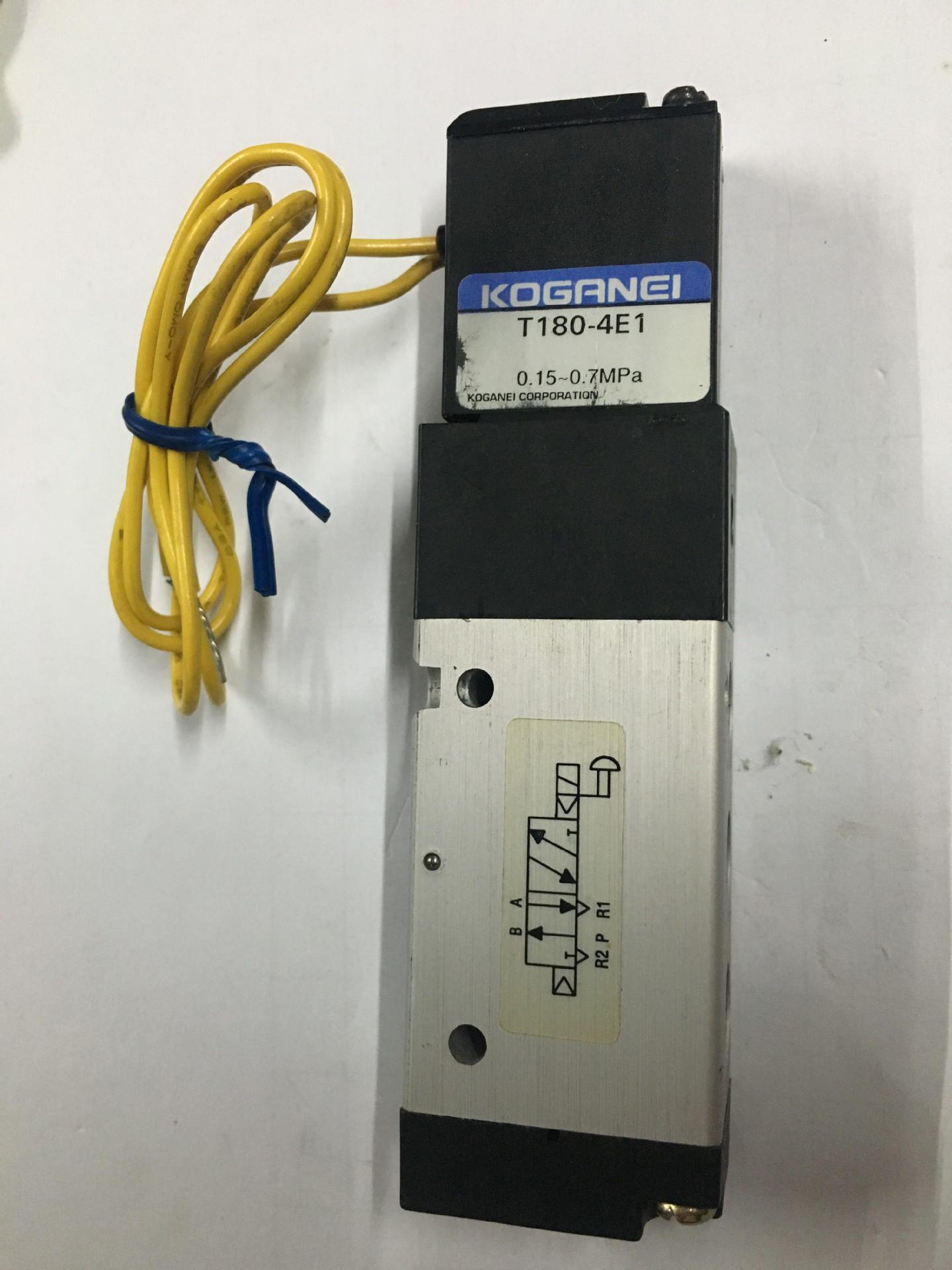 小金井KOGANEI电磁阀T180-4E1全新原装真品AC110V/DC24V当天发货