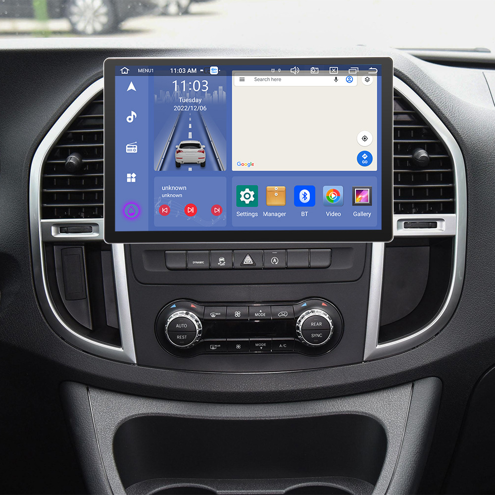 Aplicable a 13,3 pulgadas Mercedes-Benz VITAR nuevo Weiting Viano 2 + 32 4 + 64 CarPlay navegación Android