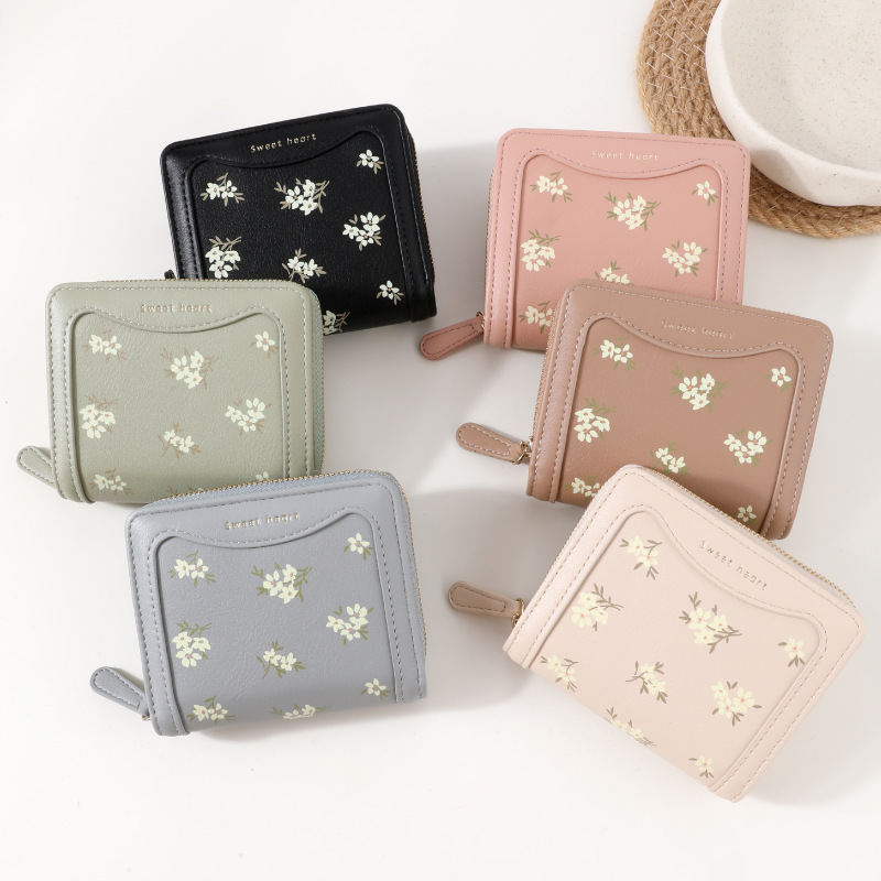 2025 New Model Lady-Style Universal Wallet, Short Style Student Mini Hot-Selling Coin Purse Wholesale Compact
