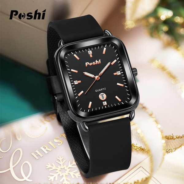 POSHI Silicone men's watch
