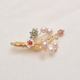 项链;吊坠;天然珍珠项饰