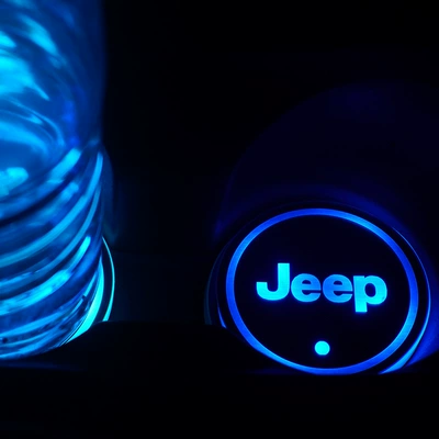 Anti-slip mat – USB Charging Seven-Color Led Non-Slip - jeep-single