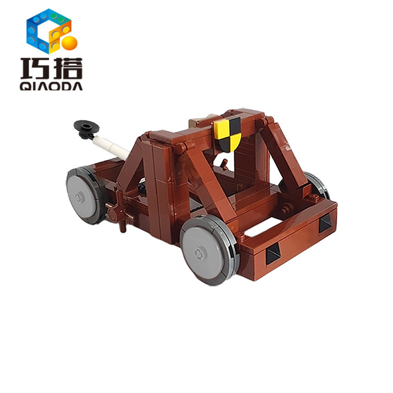 Moc Moc-107421 Medieval Catapult Siege Vehicle Building Block Set Compatible with Lego Moc Moc-107421 Medieval Catapult Siege Vehicle Building Block Set Compatible with Lego