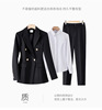 Sy6301 black suit + black trousers + lyh802 white shirt