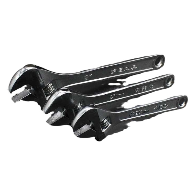 Motocicleta 8/10/12-pulgadas llave ajustable placa multifunción boca llave ajustable boca ajustable herramienta de reparación accesorios para el hogar