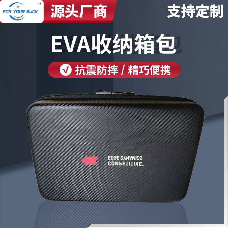 Wholesale multi-function portable EVA storage luggage compression Bluetooth headset toolbox EVA storage luggage