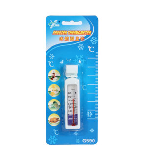 Household refrigerator thermometer supermarket freezer refrigerator thermometer pharmacy medicine box thermometer with suction cup