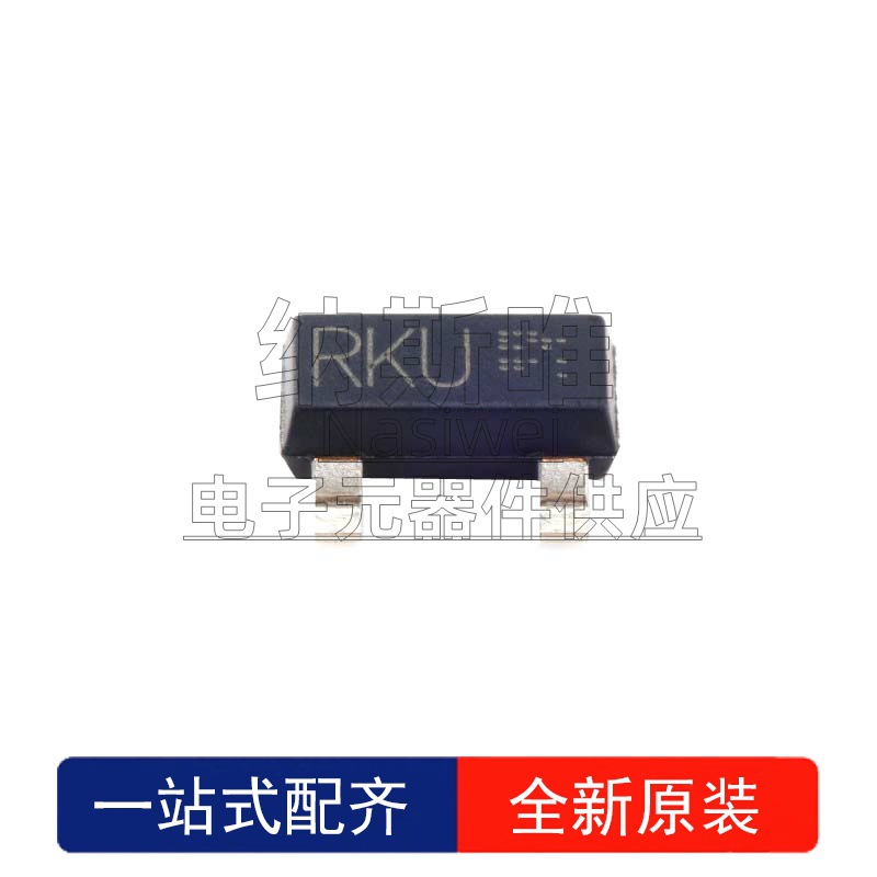 20个 原装 RK7002BMT116 丝印RKU SOT-23 带保护 贴片场效应MOS管